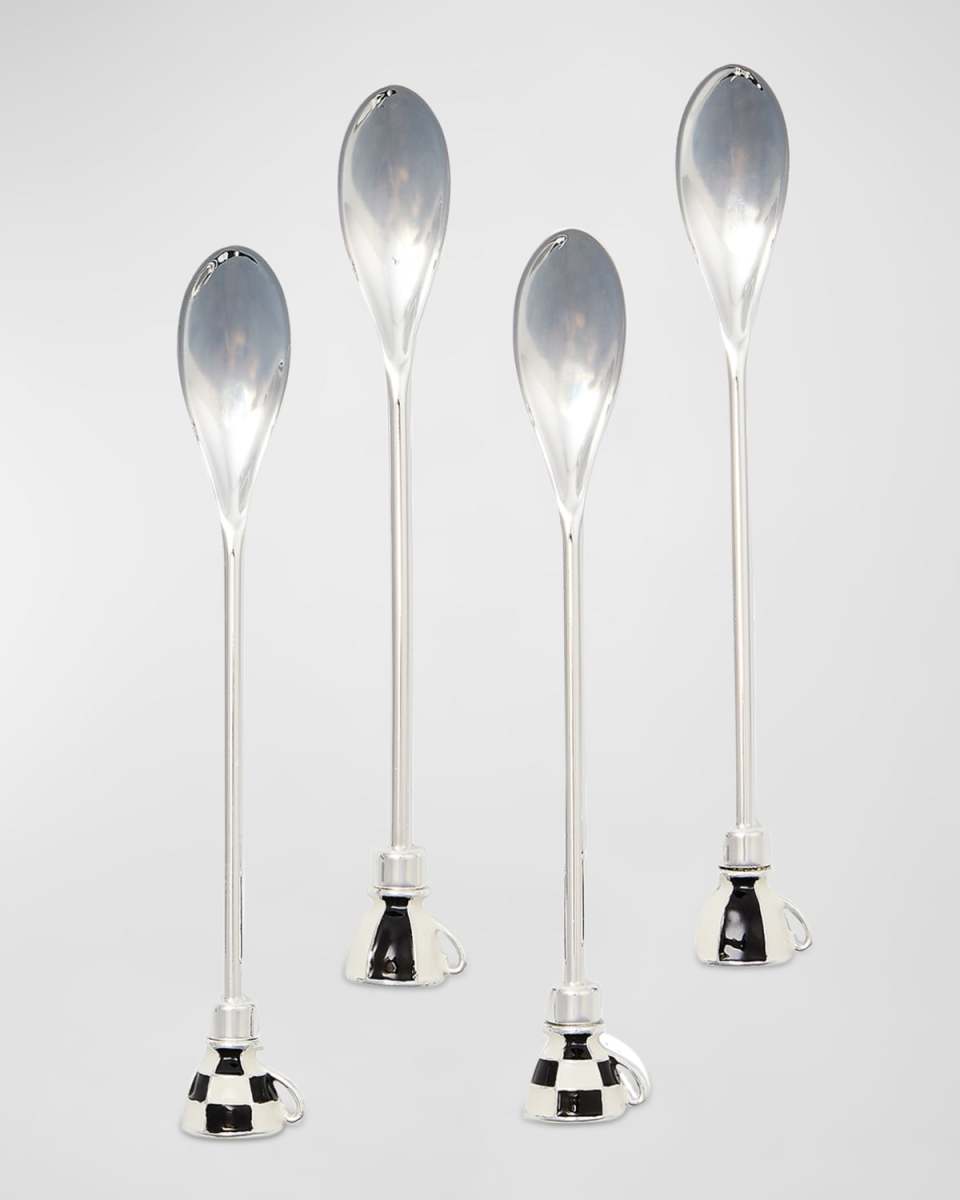 Courtly Espresso Spoons, Set of 4